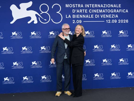 IPA88311907 - Venice, 83rd Venice International Film Festival 2026 Day 8 Photocall for *Un Bon Petit Soldat* Pictured: Jasmine Trinca, StÃ phane BrizÃ , Alba Rohrwacher  Copyright: xAlbertoxTerenghix xPoolxPhotoxEventsx08x IPA88311907