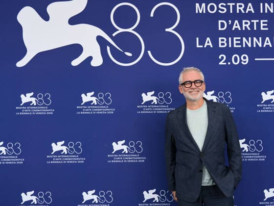 IPA88311939 - Venice, 83rd Venice International Film Festival 2026 - Day 8 - Photocall for *Un Bon Petit Soldat* - Pictured: StÃ phane BrizÃ  Copyright: xAlbertoxTerenghix xPoolxPhotoxEventsx08x IPA88311939