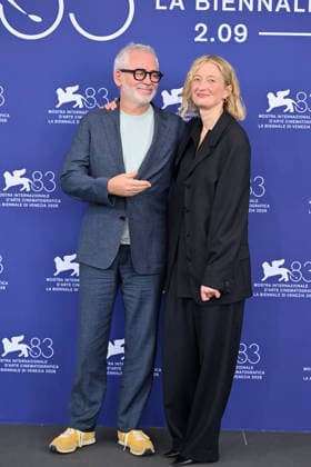 September 9, 2026, Venice, Rome, Italy: Director StÃ¢oeÃ‚Â®phane BrizÃ¢oeÃ‚Â® and Alba Rohrwacher during the photocall for the film Un bon petit soldat, 83rd Venice Film Festival. Venice, September 9, 2026 Venice Italy  - ZUMAa289 20260909_zia_a289_102 Copyright: xMariaxLauraxAntonellix xAgfx