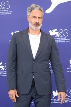 Taika Waititi at the photocall for the film *Place to Be* at the 2026 Venice Biennale—the 83rd Venice International Film Festival—at the Palazzo del Casino in Venice, September 9, 2026 Foto:xD.xBedrosianx xFuturexImagex place_6933