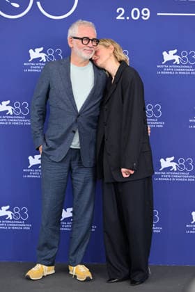 September 9, 2026, Venice, Rome, Italy: Director StÃ¢oeÃ‚Â®phane BrizÃ¢oeÃ‚Â® and Alba Rohrwacher during the photocall for the film Un bon petit soldat, 83rd Venice Film Festival. Venice, September 9, 2026 Venice Italy  - ZUMAa289 20260909_zia_a289_105 Copyright: xMariaxLauraxAntonellix xAgfx