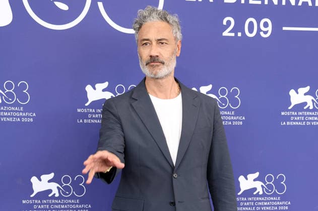 Taika Waititi at the photocall for the film *Place to Be* at the 2026 Venice Biennale, the 83rd Venice International Film Festival, at the Palazzo del Casino in Venice, September 9, 2026 Foto:xD.xBedrosianx xFuturexImagex place_6937