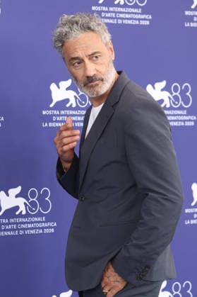 Taika Waititi at the photocall for the film *Place to Be* at the 2026 Venice Biennale, the 83rd Venice International Film Festival, at the Palazzo del Casino in Venice, September 9, 2026 Foto:xD.xBedrosianx xFuturexImagex place_6941