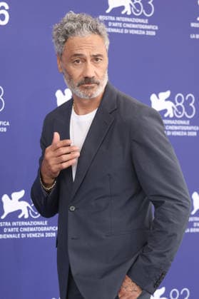Taika Waititi at the photocall for the film *Place to Be* at the 2026 Venice Biennale, the 83rd Venice International Film Festival, at the Palazzo del Casino in Venice, September 9, 2026 Foto:xD.xBedrosianx xFuturexImagex place_6942