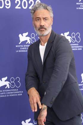 Taika Waititi at the photocall for the film *Place to Be* at the 2026 Venice Biennale, the 83rd Venice International Film Festival, at the Palazzo del Casino in Venice, September 9, 2026 Foto:xD.xBedrosianx xFuturexImagex place_6943