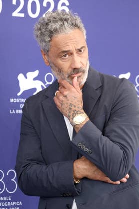 Taika Waititi at the photocall for the film *Place to Be* at the 2026 Venice Biennale, the 83rd Venice International Film Festival, at the Palazzo del Casino in Venice, September 9, 2026 Foto:xD.xBedrosianx xFuturexImagex place_6944