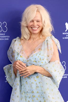 Pamela Anderson at the photo call for the movie *Place to Be* at the 2026 Venice Biennale, the 83rd Venice International Film Festival, at the Palazzo del Casino in Venice, September 9, 2026 Foto:xD.xBedrosianx xFuturexImagex place_6966