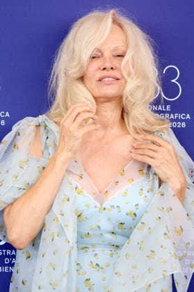 Pamela Anderson at the photo call for the film *Place to Be* at the 2026 Venice Biennale, the 83rd Venice International Film Festival, at the Palazzo del Casino in Venice, September 9, 2026 Foto:xD.xBedrosianx xFuturexImagex place_6978