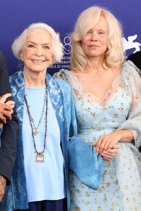 Ellen Burstyn and Pamela Anderson at the photo call for the film *Place to Be* at the 2026 Venice Biennale, the 83rd Venice International Film Festival, at the Palazzo del Casino in Venice, September 9, 2026 Foto:xD.xBedrosianx xFuturexImagex place_6992