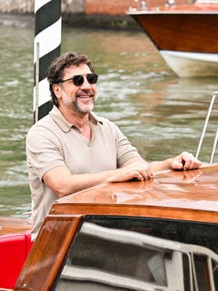 IPA88312628 - Venice, 83rd Venice International Film Festival 2026 - Day 8 - Arrivals at the Excelsior Hotel pier - Pictured: Javier Bardem  Copyright: xSimonexComix xPoolxPhotoxEventsx08x IPA88312628