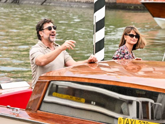 IPA88312630 - Venice, 83rd Venice International Film Festival 2026 Day 8 Arrivals at the Excelsior Hotel™s pier Pictured: Penelope Cruz, Javier Bardem  Copyright: xSimonexComix xPoolxPhotoxEventsx08x IPA88312630