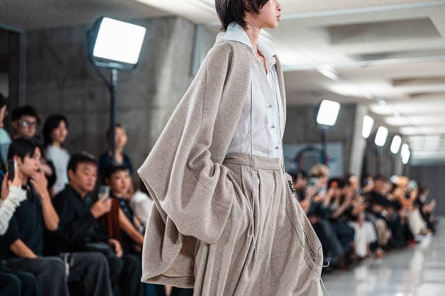 Runway model, September 9, 2026 - TRANO TOKYO S S27 RUNWAY SHOW Featuring ROMANIAN DESIGNERS & PIONEER DENIM at the Yoyogi National Stadium in Tokyo, Japan.  aflo_346390096