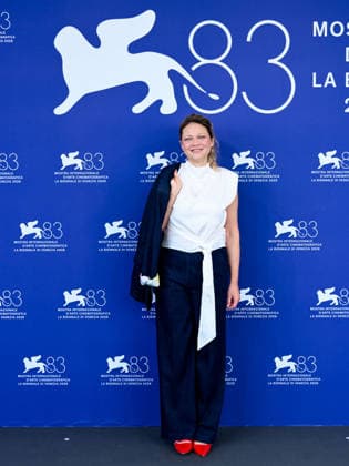 IPA88312474 - Venice, 83rd Venice International Film Festival 2026 - Day 8. Photocall for the film Dau. Pictured: Radmila Shchogolieva  Copyright: xAlbertoxTerenghix xPoolxPhotoxEventsx08x IPA88312474