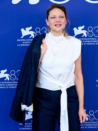 IPA88312481 - Venice, 83rd Venice International Film Festival 2026 - Day 8. Photocall for the film Dau. Pictured: Radmila Shchogolieva  Copyright: xAlbertoxTerenghix xPoolxPhotoxEventsx08x IPA88312481