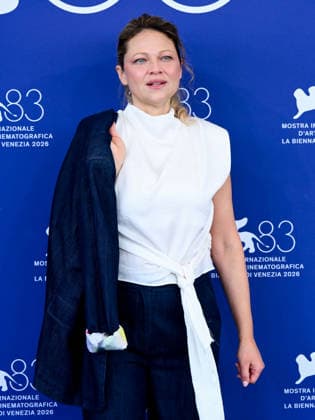 IPA88312484 - Venice, 83rd Venice International Film Festival 2026 - Day 8. Photocall for the film Dau. Pictured: Radmila Shchogolieva  Copyright: xAlbertoxTerenghix xPoolxPhotoxEventsx08x IPA88312484