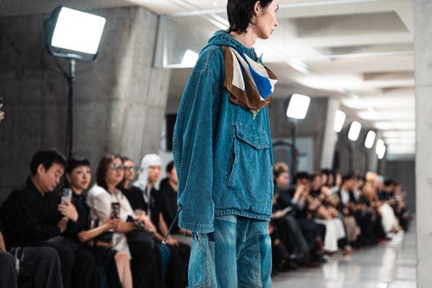 Runway model, September 9, 2026 - TRANO TOKYO S S27 RUNWAY SHOW Featuring ROMANIAN DESIGNERS & PIONEER DENIM at the Yoyogi National Stadium in Tokyo, Japan.  aflo_346390109