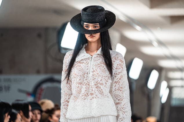 Runway model, September 9, 2026 - TRANO TOKYO S S27 RUNWAY SHOW Featuring ROMANIAN DESIGNERS & PIONEER DENIM at the Yoyogi National Stadium in Tokyo, Japan.  aflo_346390137