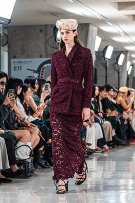 Runway model, September 9, 2026 - TRANO TOKYO S S27 RUNWAY SHOW Featuring ROMANIAN DESIGNERS & PIONEER DENIM at the Yoyogi National Stadium in Tokyo, Japan.  aflo_346390153