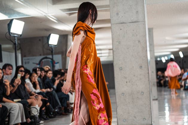 Runway model, September 9, 2026 - TRANO TOKYO S S27 RUNWAY SHOW Featuring ROMANIAN DESIGNERS & PIONEER DENIM at the Yoyogi National Stadium in Tokyo, Japan.  aflo_346390168