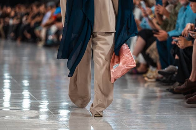 Runway model, September 9, 2026 - TRANO TOKYO S S27 RUNWAY SHOW Featuring ROMANIAN DESIGNERS & PIONEER DENIM at the Yoyogi National Stadium in Tokyo, Japan.  aflo_346390176