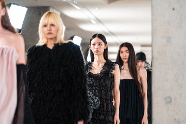 Runway models, September 9, 2026 - TRANO TOKYO S S27 RUNWAY SHOW Featuring ROMANIAN DESIGNERS & PIONEER DENIM at the Yoyogi National Stadium in Tokyo, Japan.  aflo_346390212