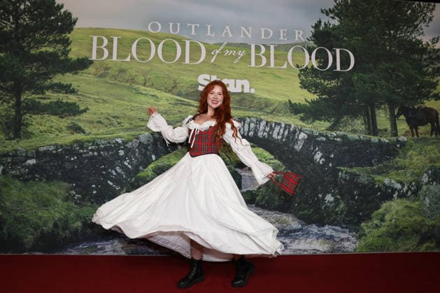September 9, 2026: ELOISE MONIQUE attends the Sydney Premiere of Outlander: Blood of my Blood at Hoyts Entertainment Quarter on September 09, 2026 in Sydney, NSW Australia  - ZUMAa155 20260909_aaa_a155_080 Copyright: xChristopherxKhouryx