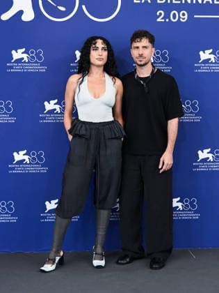 IPA88314730 - Venice, 83rd Venice International Film Festival 2026 - Day 8 - Photocall for *Il Fuoco che ti porti dentro* - Pictured: La Nina, Alfredo Maddaluno  Copyright: xAlbertoxTerenghix xPoolxPhotoxEventsx08x IPA88314730