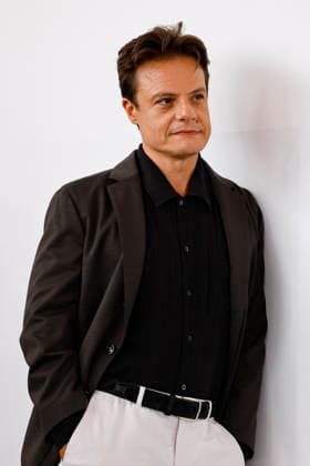 September 9, 2026, Venice, ITALY: Italian actor Lino Musella poses for the photocall of ˜Il fuoco che ti porti dentro during the 83rd Venice Film Festival in Venice, Italy, 09 September 2026. The movie is presented in official competition Venezia83 at the festival running from 02 to 12 September 2026. ANSA FABIO FRUSTACI. Venice ITALY  - ZUMAa110 20260909_zaf_a110_053 Copyright: xFabioxFrustacix