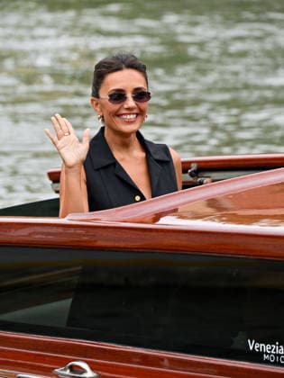 IPA88315297 - Venice, 83rd Venice International Film Festival 2026 - Day 8. Arrivals at the Hotel Excelsior pier. Pictured: Serena Rossi  Copyright: xManuelexMangiarottix xPoolxPhotoxEventsx08x IPA88315297