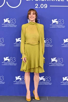 September 9, 2026, Venice, Rome, Italy: Vanessa Scalera, during the photocall for the film The Fire That You Carry Inside, 83rd Venice Film Festival. Venice, September 9, 2026 Venice Italy  - ZUMAa289 20260909_zia_a289_166 Copyright: xMariaxLauraxAntonellix xAgfx