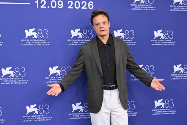 September 9, 2026, Venice, Rome, Italy: Lino Musella during the photocall for the film The Fire You Carry Inside, 83rd Venice Film Festival. Venice, September 9, 2026 Venice Italy  - ZUMAa289 20260909_zia_a289_190 Copyright: xMariaxLauraxAntonellix xAgfx