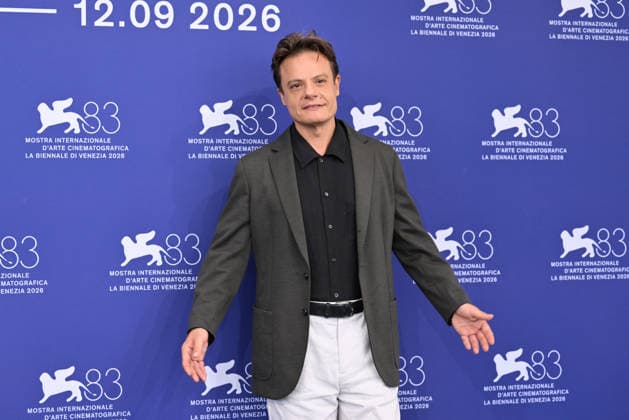 September 9, 2026, Venice, Rome, Italy: Lino Musella during the photocall for the film The Fire You Carry Inside, 83rd Venice Film Festival. Venice, September 9, 2026 Venice Italy  - ZUMAa289 20260909_zia_a289_191 Copyright: xMariaxLauraxAntonellix xAgfx