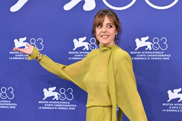 September 9, 2026, Venice, Rome, Italy: Vanessa Scalera, during the photocall for the film The Fire That You Carry Inside, 83rd Venice Film Festival. Venice, September 9, 2026 Venice Italy  - ZUMAa289 20260909_zia_a289_193 Copyright: xMariaxLauraxAntonellix xAgfx