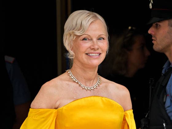 IPA88317166 - Venice, 83rd Venice International Film Festival 2026 - Day 8. Arrivals at the Hotel Excelsior pier. Pictured: PAMELA ANDERSON  Copyright: xManuelexMangiarottix xPoolxPhotoxEventsx08x IPA88317166