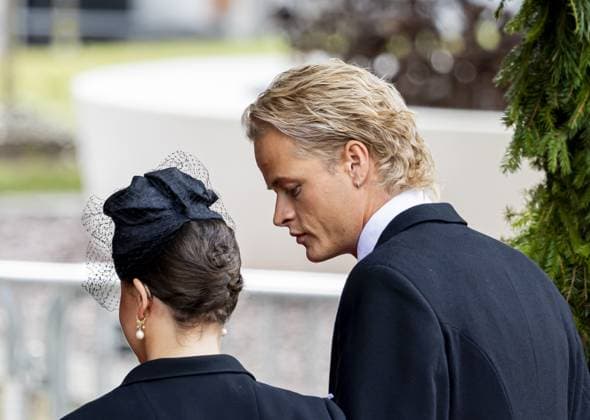 09-09-2026 Funeral of King Harald of Norway during a royal procession from the Royal Palace Chapel to the Cathedral in Oslo. Marius Borg Hoiby Â  Copyright: xPPEx