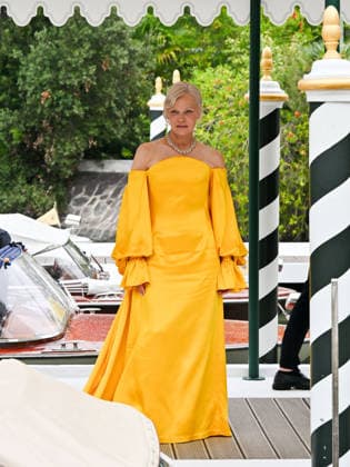 IPA88317138 - Venice, 83rd Venice International Film Festival 2026 - Day 8. Arrivals at the Hotel Excelsior pier. Pictured: PAMELA ANDERSON  Copyright: xManuelexMangiarottix xPoolxPhotoxEventsx08x IPA88317138