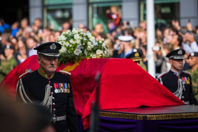 King Harald s funeral, Oslo, Norway Oslo, Norway. September 9th, 2026. Norway s King Harald V laid to rest in state funeral, here the funeral procession in Oslo. Norway, Oslo  Copyright: xGonzalesxPhoto TordxLitleskarex
