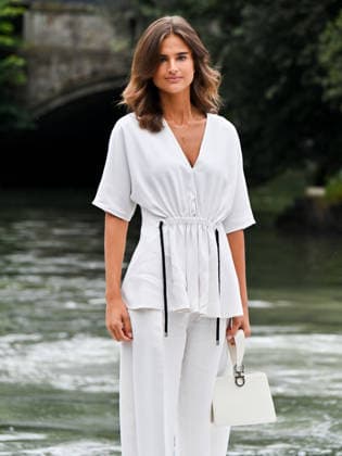 IPA88318007 - Venice, 83rd Venice International Film Festival 2026 - Day 8. Arrivals at the Hotel Excelsior pier. Pictured: Martina Ferragamo  Copyright: xManuelexMangiarottix xPoolxPhotoxEventsx08x IPA88318007