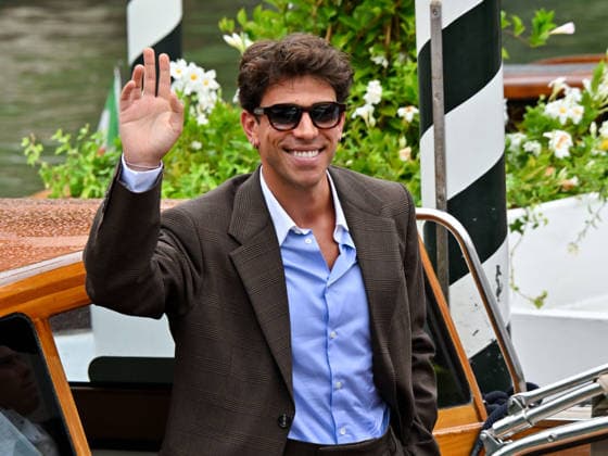 IPA88318239 - Venice, 83rd Venice International Film Festival 2026 - Day 8. Arrivals at the Hotel Excelsior pier. Pictured: Francesco Centorame  Copyright: xManuelexMangiarottix xPoolxPhotoxEventsx08x IPA88318239