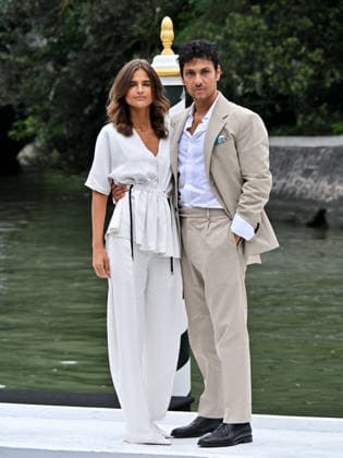 IPA88317991 - Venice, 83rd Venice International Film Festival 2026 - Day 8. Arrivals at the Hotel Excelsior pier. Pictured: Martina Ferragamo, Simone Coppo  Copyright: xManuelexMangiarottix xPoolxPhotoxEventsx08x IPA88317991