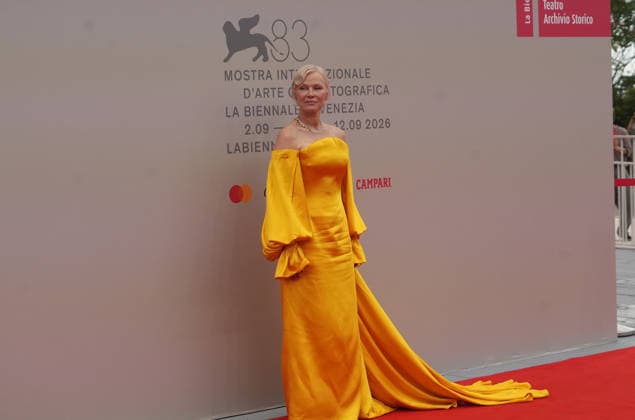 83rd Venice International Film Festival - 09 09 2026 VENICE, ITALY - SEPTEMBER 09: Pamela Anderson attends the Place To Be Screening during the 83rd Venice International Film Festival at Sala Giardino on September 09, 2026 in Venice, Italy..Photo: Laurent Lairys. . venise  Copyright: xLaurentxLairysx