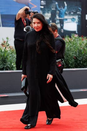 News - Dau Red Carpet - The 83rd Venice International Film Festival Marina Abramovic attends the Dau Screening during the 83rd Venice International Film Festival at Sala Grande on September 09, 2026 in Venice, Italy. Photo: Cinzia Camela. Lido di Venezia Palazzo del Cinema Italy Copyright: xCinziaxCamelax xLiveMediax LPN_2660319
