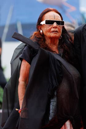 News - Dau Red Carpet - The 83rd Venice International Film Festival Michele Lamy attends the Dau Screening during the 83rd Venice International Film Festival at Sala Grande on September 09, 2026 in Venice, Italy. Photo: Cinzia Camela. Lido di Venezia Palazzo del Cinema Italy Copyright: xCinziaxCamelax xLiveMediax LPN_2660363