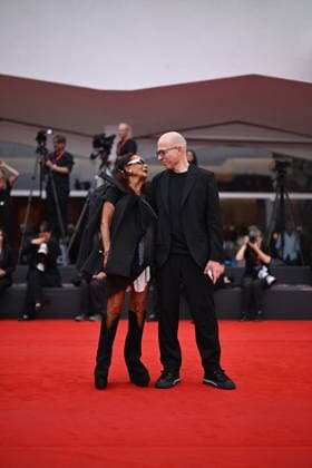 Michele Lamy and Youssef Nabil at the premiere of the film *Dau* during the 83rd Venice International Film Festival (Mostra), September 9, 2026 Pierre Perusseau Bestimage Michele Lamy and Youssef Nabil at the premiere of the film *Dau* during the 83rd Venice International Film Festival (Mostra), Venice, Italy  Copyright: xPierrexPerusseaux xBestimagexPierrexPerusseaux xBestimagex