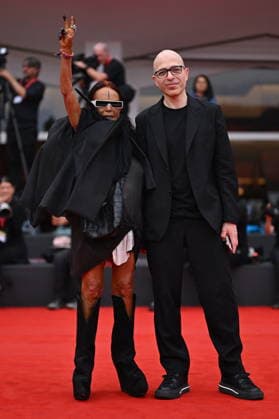 Michele Lamy and Youssef Nabil at the premiere of the film *Dau* during the 83rd Venice International Film Festival (Mostra), September 9, 2026 Pierre Perusseau Bestimage Michele Lamy and Youssef Nabil at the premiere of the film *Dau* during the 83rd Venice International Film Festival (Mostra), Venice, Italy  Copyright: xPierrexPerusseaux xBestimagexPierrexPerusseaux xBestimagex