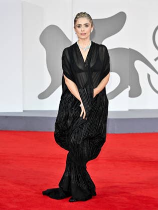 IPA88320817 - Venice, 83rd Venice International Film Festival 2026 - Night 8. Red Carpet for the film UN BON PETIT SOLDAT. Pictured: Greta Scarano  Copyright: xSimonexComix xPoolxPhotoxEventsx08x IPA88320817