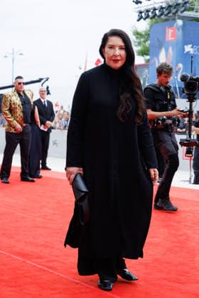 News - Dau Red Carpet - The 83rd Venice International Film Festival Marina Abramovic attends the Dau Screening during the 83rd Venice International Film Festival at Sala Grande on September 09, 2026 in Venice, Italy. Photo: Cinzia Camela. Lido di Venezia Palazzo del Cinema Italy Copyright: xCinziaxCamelax xLiveMediax LPN_2660502