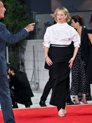 IPA88322807 - Venice, 83rd Venice International Film Festival 2026 - Night 8. Red Carpet for the film UN BON PETIT SOLDAT. Pictured: Alba Rohrwacher  Copyright: xSimonexComix xPoolxPhotoxEventsx08x IPA88322807