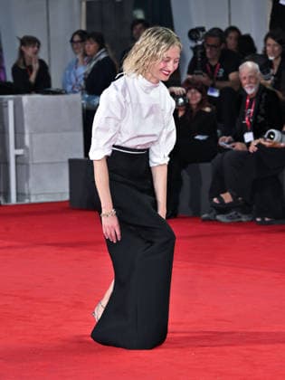IPA88322810 - Venice, 83rd Venice International Film Festival 2026 - Night 8. Red Carpet for the film UN BON PETIT SOLDAT. Pictured: Alba Rohrwacher  Copyright: xSimonexComix xPoolxPhotoxEventsx08x IPA88322810