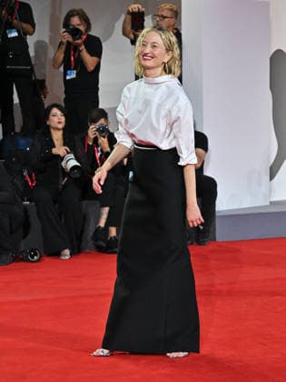 IPA88323113 - Venice, 83rd Venice International Film Festival 2026 - Night 8. Red Carpet for the film UN BON PETIT SOLDAT. Pictured: Alba Rohrwacher  Copyright: xManuelexMangiarottix xPoolxPhotoxEventsx08x IPA88323113